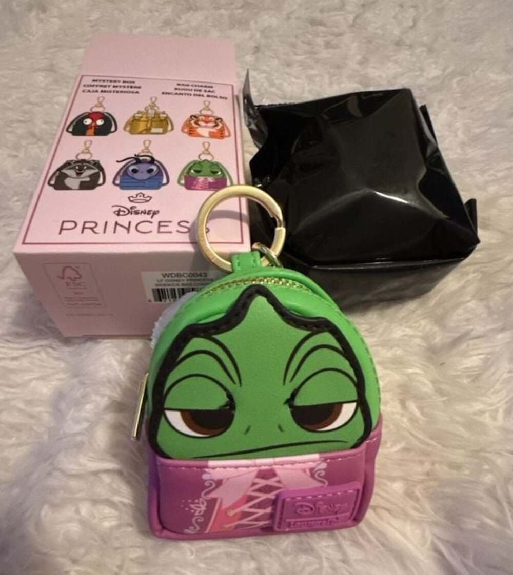 Loungefly Disney Princess Sidekicks Mystery Mini Backpack Keychain Charm- Pascal